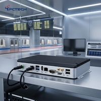Mini PC Industrial Integrado sin Ventilador RK3399/RK3568/RK3588 con 2+16 / 4+32 / 8+64 GB de RAM y SSD para Transporte