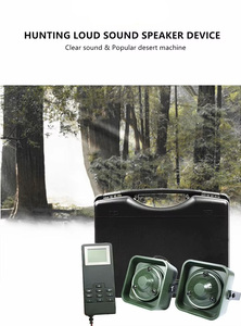 Reproductor de Sonidos de Aves con Control Remoto para Caza, Señuelo para Gansos, Palomas, Patos y Codornices, Altavoz de 2*50W, Funciona con Batería, Descarga Gratuita - Product Image 2