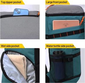 <span class=keywords><strong>Bolsa</strong></span> Deportiva Grande Impermeable para Fútbol, Natación, Gimnasio, <span class=keywords><strong>con</strong></span> Compartimento para Zapatos, <span class=keywords><strong>Bolsa</strong></span> para Baloncesto, para Viajes - Product Image 4