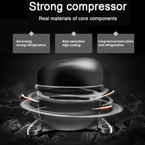 Điều kiện mới bánh thép không gỉ mát cửa kính tủ lạnh tủ cho bánh trái cây tráng miệng hiển thị trong cửa hàng - Product Image 4