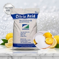 Acide citrique Additifs alimentaires Acide citrique Monohydrate Acide citrique Produits chimiques anhydres Enseigne de qualité alimentaire TTCA Prix d'usine