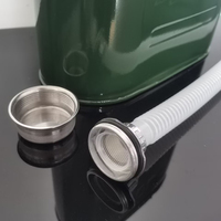Baril d'huile de fer vert militaire 20L 10L essence et tambour diesel réservoir de carburant de rechange Mobile pour automobiles