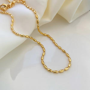 Collar de perlas de imitación, gargantilla con cuentas redondas blancas para mujer, uso diario - Product Image 3