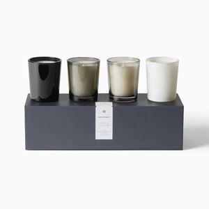 Juego de Velas Aromáticas de Vidrio Hechas a Mano CWM, 4 Frascos Modernos Minimalistas para Cumpleaños, Fiestas, Día del Padre, Año Nuevo Chino - Product Image 4