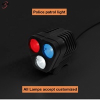 Lampe de vélo OEM 3600lm 20w à faisceau haut et bas, batterie externe, connexion par cordon d'alimentation, interrupteur externe, étanche IP66, en aluminium
