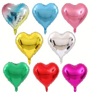 Vente en gros de ballons en aluminium Mylar de 18 à 24 pouces, globos, décoration de fête, ballons en aluminium en forme de cœur pour l'hélium - Product Image 2