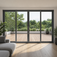 Fenêtre coulissante en aluminium de haute qualité avec moustiquaire, fenêtres coulissantes en verre sur mesure pour la conception de maisons modernes