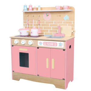 Ensemble de maison de jeu de simulation pour enfants personnalisé Cuisine variée en bois pour enfant garçon fille - Product Image 3