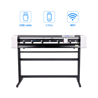 2024 más vendidos 53 ''cortador de vinilo Plotter soporte inteligente Auto contorno plegado máquina cortadora de vinilo