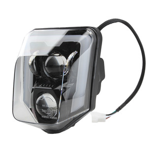 Phare de moto ZUQING HL119, lumière LED à double lentille convexe circulaire pour utilisation hors route - Product Image 2