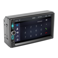 Autoradio double DIN 7 pouces Bluetooth, Carplay sans fil, Android Auto, radio FM, USB Type-C, lecteur MP5 pour voiture, écran tactile