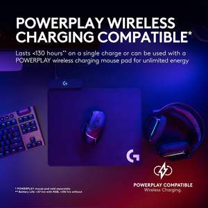 สำหรับ Logitech <span class=keywords><strong>G502</strong></span> <span class=keywords><strong>x</strong></span> PLUS สำหรับนักเล่นเกมมือขวาความเร็วเบาไร้สายออปติคอลเมาส์ lightforce สวิตช์ไฮบริด lightsync RGB <span class=keywords><strong>HERO</strong></span> - Product Image 5