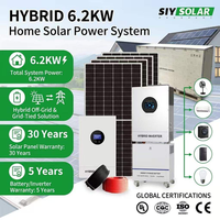 Sistema de Energía Solar Fotovoltaica de 3KW 6KW 8KWh 110V con Batería de Litio e Inversor, Fabricación Directa de Fábrica OEM ODM, Personalizado, Servicio Integral, Pedidos para Distribuidores