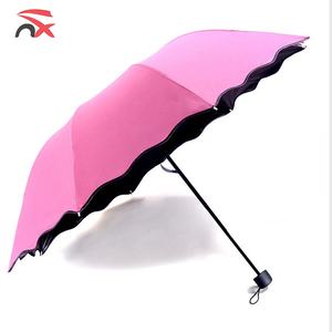 Biểu Tượng Tùy Chỉnh Giá Rẻ Giá Thay Đổi Màu Sắc Khi Nó Đáp ứng Nước <span class=keywords><strong>3</strong></span> Lần Hoa Ngoài Trời Mặt Trời Ô Cho Mưa - Product Image 1