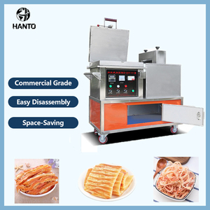 Machine à déchiqueter les seiches grillées / Machine à déchiqueter les calamars séchés / Machine à presser et à rôtir les calamars secs - Product Image 5