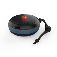 Haut-parleur portable étanche en plastique avec subwoofer, LED RGB, prise en charge de l'application, TWS pour commande vocale, et corde de suspension pour fêtes en extérieur
