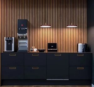 Pannello <span class=keywords><strong>di</strong></span> parete fonoassorbente in <span class=keywords><strong>legno</strong></span> <span class=keywords><strong>con</strong></span> <span class=keywords><strong>pannelli</strong></span> acustici in fibra <span class=keywords><strong>di</strong></span> poliestere Akustikpaneele - Product Image 5