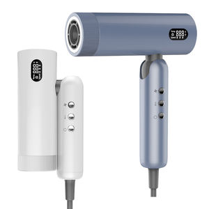 Sèche-cheveux pliable mini, souffleur personnalisé, prix de gros usine, sèche-cheveux ionique électrique professionnel avec diffuseur - Product Image 1