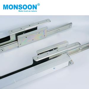 Nhà bếp gấp đa phần mở rộng vô hình kéo ra bảng đường sắt kênh mềm đóng hai chiều Đồng Bộ bàn ăn trượt - Product Image 3