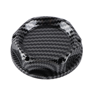 Cubierta de tanque de combustible de tanque de gasolina JDM Universal de alta calidad, pegatina de fibra de carbono dura para Mini accesorios de protección - Product Image 1