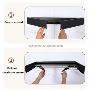 Stendibiancheria Pieghevole da Parete Personalizzato, Ecologico e <span class=keywords><strong>Salvaspazio</strong></span> per <span class=keywords><strong>Cucina</strong></span> e Bagno - Product Image 5