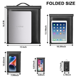 Boshiho - Funda Protectora de Privacidad para Teléfono Celular, Nueva Llegada, Impermeable, Bloqueador de Señal RFID, Anti-Robo, Bolsa Protectora - Product Image 4