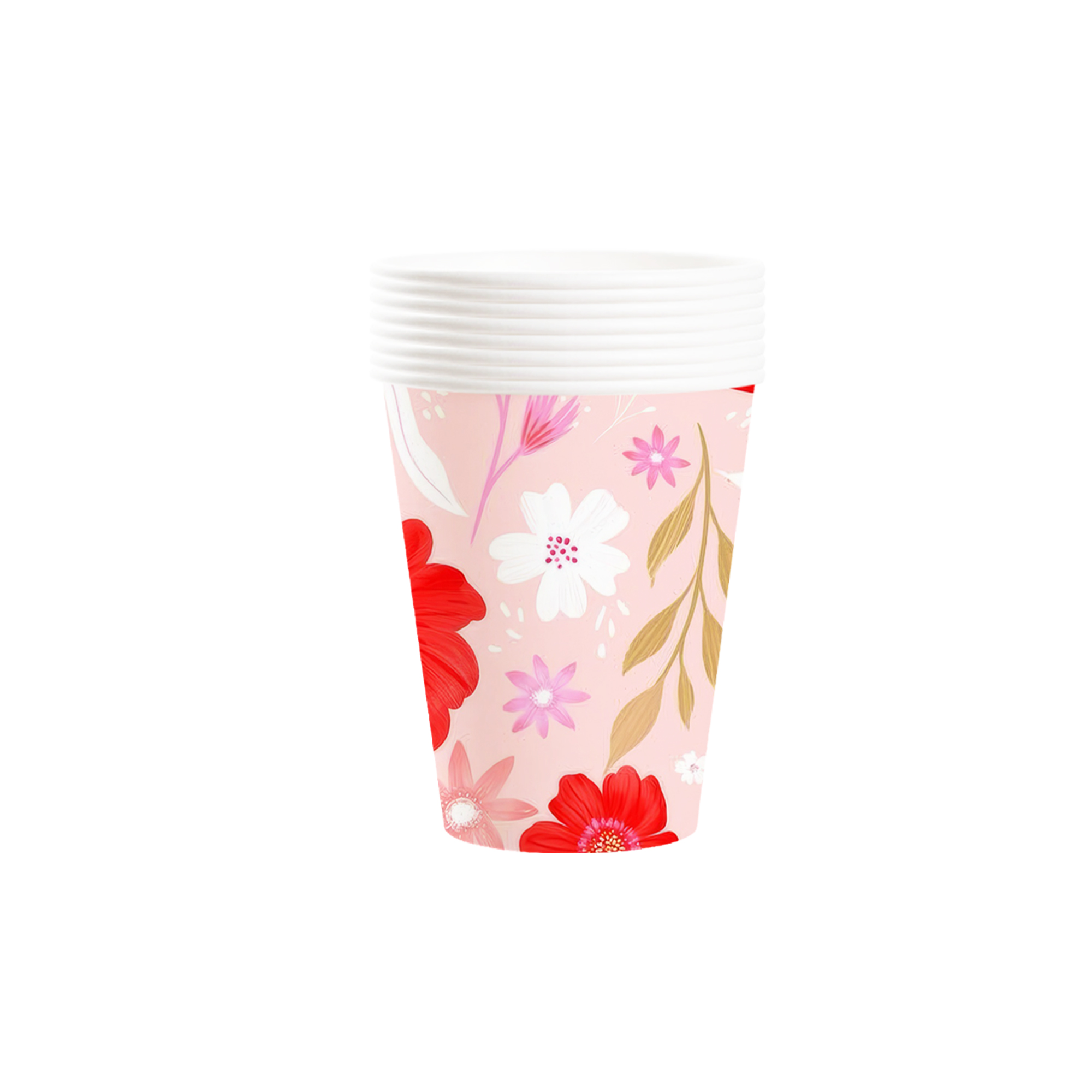 Vaso de papel de 9 oz * 8 unidades