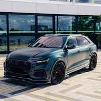 Kit de carrosserie Runde en fibre de carbone RSQ8 ABT pour Audi RSQ8 Upgrade ABT Style Auto Parts Front Lip Wheel Eyebrow Rear Diffuser Top Wing