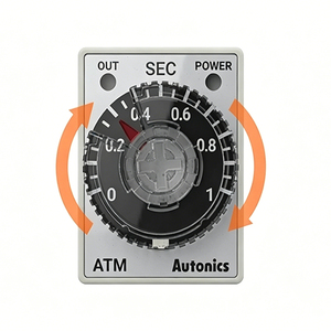ตัวจับเวลาแบบอนาล็อกขนาดเล็ก Autonics รุ่นใหม่ ของแท้ ซีรีส์ ATM รุ่น ATM4-230H/ATM4-2/ATM4-501S - Product Image 2