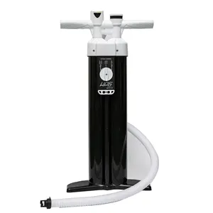 Hot Sales Double Action Chamber Hp6 Pump Triple Action Inflatable Sup Hand Air Pump With Pressure Gauge