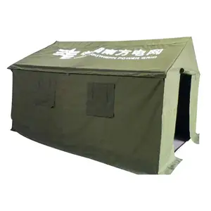 Produttore personalizzato live Green Large Canvas Camping Medical disaster relief tende