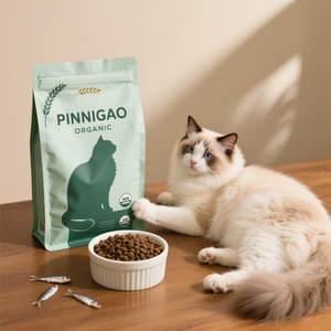 מזון יבש דגן פפוח טבעי מזון יבש לחתולים - Product Image 3