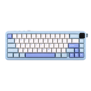 Clavier mécanique sans fil EPOMAKER HE65 MEC avec écran LCD intelligent, bouton rotatif, triple mode, fixation Gasket, 65 %, hot-swap, RGB, PBT pour <span class=keywords><strong>Win</strong></span>/Mac - Product Image 1