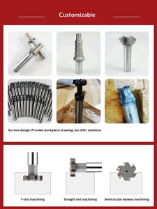 Tungsten Steel Carbide T Cutter Milling Cutter CNC Machining Center CNC <strong>End</strong> <strong>Mill</strong> Steel Aluminum <strong>Cutting</strong> Customizable OEM - Product Image 6