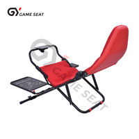 Siège de course simulé GY080 avec volant intégré, conception ODM, nouveau, pour PC, Playstation 2 3, Wii, Xbox