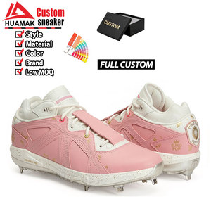Chaussures <span class=keywords><strong>de</strong></span> football personnalisées pour hommes et femmes, édition Euro Pop <span class=keywords><strong>rose</strong></span>, chaussures d'entraînement athlétiques, OEM ODM, chaussures <span class=keywords><strong>de</strong></span> football personnalisées argentées métalliques - Product Image 1
