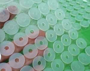 Rui xiong מותאם אישית לבן שקוף סיליקון דחיסת גומי רצועה שטוח סביב חותמות צבע אטם אטם עבור תרמוס - Product Image 6