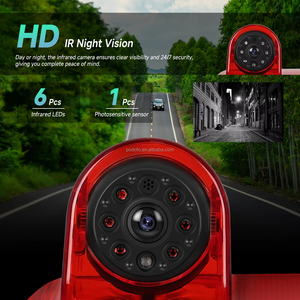 Cámara de Reversa Podofo para Renault Trafic/Opel Vivaro 2014, Tercera Luz de Freno, Impermeable, Cámara de Visión Trasera para Auto, de Fábrica - Product Image 4