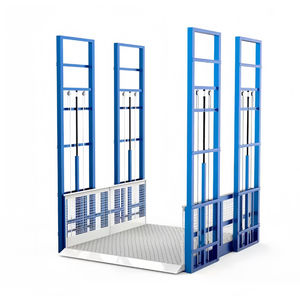 Platform Pengangkat Hidrolik Kustom 8m 2 Lantai Lift Barang Kargo 1000kg <span class=keywords><strong>1500kg</strong></span> Lift Barang Kargo - Product Image 1
