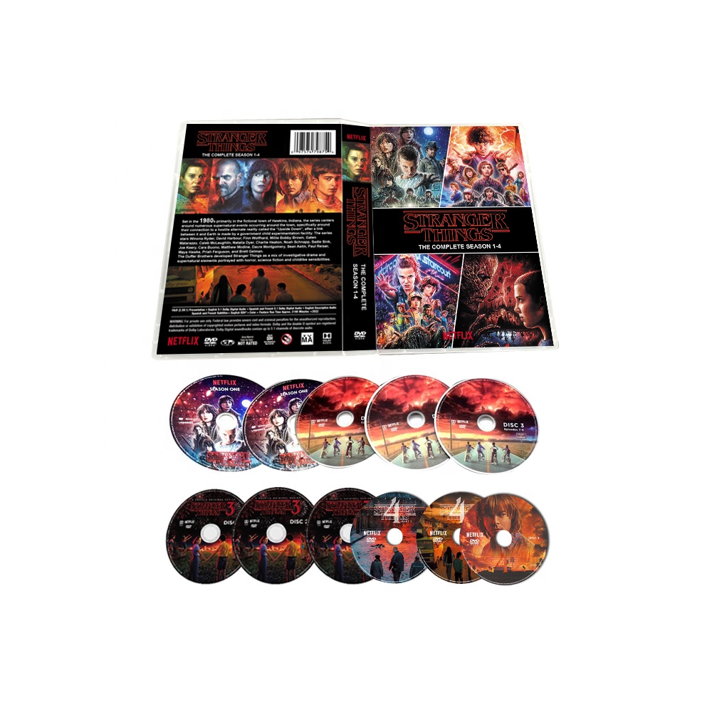 Stranger Things DVD Boxed Sets - Complete Seasons 1-4