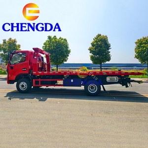 Nouveau Dongfeng 5, 8, 10, 12 tonnes, camions <span class=keywords><strong>de</strong></span> <span class=keywords><strong>remorquage</strong></span> et <span class=keywords><strong>de</strong></span> dépannage à plateau plat (un pour deux véhicules), conduite à gauche (LHD) et conduite à droite (RHD), à vendre - Product Image 2
