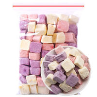 Gefreeze-droogde vruchten, gefreeze-droogde yoghurtblokjes, gemengde gedroogde vruchten, instant snack, bulk gefreeze-droogde Griekse yoghurt