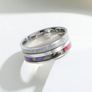 <span class=keywords><strong>Anillos</strong></span> <span class=keywords><strong>de</strong></span> Acero <span class=keywords><strong>de</strong></span> Titanio para Hombre, Venta al por Mayor <span class=keywords><strong>de</strong></span> Joyería <span class=keywords><strong>Shein</strong></span>, Estilo Retro y Moderno - Product Image 4