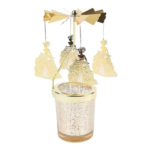 2025 thiết kế mới sáp nến bán buôn nến chủ xoay Carousel nến Carousel - Product Image 1