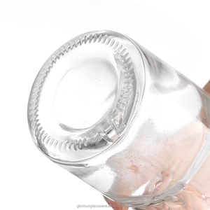 Factory Direct Luxury Crystal White Glass Bottle 700ml 750ml Hand Shape Embossed Texture Empty <strong>Spirit</strong> Bottle for Wine <strong>Spirit</strong> - Product Image 5