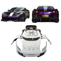 Nouveau kit carrosserie de haute qualité pour 812 Superfast Facelift 812 Competizione 812C Pare-chocs avant/arrière Jupes latérales Diffuseur Capot