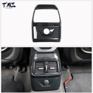 Direksiyon Dekorasyonu Tam Set Karbon Fiber Görünümlü İç Döşeme Kaplama BMW 2 Serisi Touring 218i 220i 2016-2018 Sağdan Direksiyonlu (RHD) için - Product Image 5