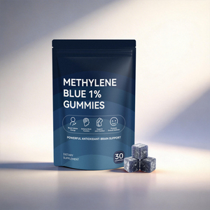 Gomitas Antioxidantes Sin Gluten con Azul de Metileno de 5 mg, Marca Privada OEM, Empaque Personalizado, para Energía, Memoria, Concentración y Cerebro en Adultos - Product Image 5