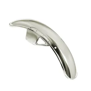 OEM No. 53110-05301-000 Front Mudguard Motorcycle Electroplated Chrome Motorcycle Front Fender Wheel Cover for SUZU.KI GN125