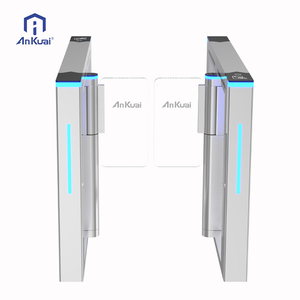 Ankuai akt328 tốc độ turnstile 304 thép không gỉ <span class=keywords><strong>Swing</strong></span> rào cản cổng quang cánh tay RFID mặt nhận ra cho phòng tập thể dục sân vận động - Product Image 1